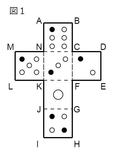展開図と見取り図の問題プリント 直方体と立方体 無料の算数プリント