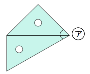 三角定規の角度の問題①【小4角とその大きさ】